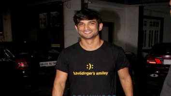 Sushant Singh Rajput and Abhishek Kapoor snapped at a dubbing studio