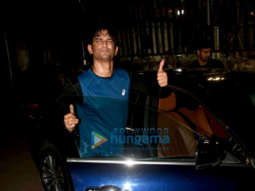Sushant Singh Rajput snapped after a soccer match in Juhu