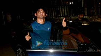 Sushant Singh Rajput snapped after a soccer match in Juhu
