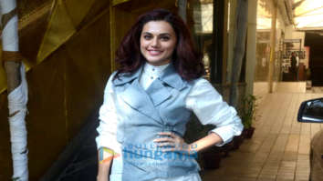 Taapsee Pannu snapped in Juhu
