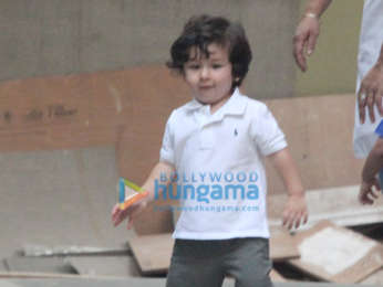 Taimur Ali Khan snapped in Bandra