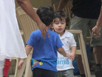 Taimur Ali Khan snapped in Bandra