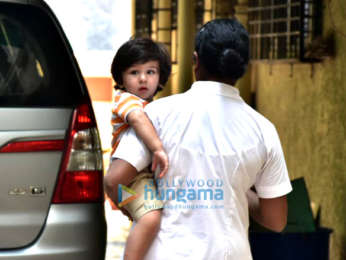 Taimur Ali Khan spotted in Bandra