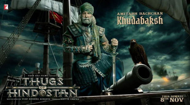 Thugs of Hindostan FIRST look: Amitabh Bachchan as Khudabaksh will give you major Pirates of the Caribbean feels