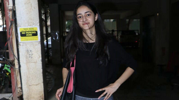 Tiger Shroff & Ananya Pandey spotted outside dance class