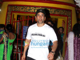 Tusshar Kapoor snapped at Shree Mukteshwar Temple