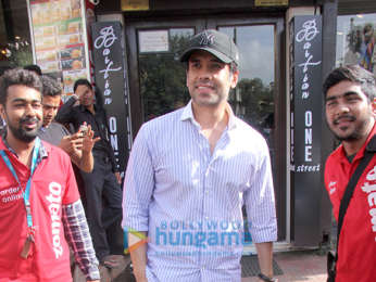 Tusshar Kapoor spotted at Bastian