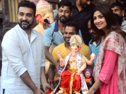 Shilpa Shetty & Family Welcomes Ganpati Bappa