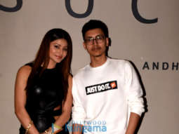 Urvashi Rautela snapped at her brother’s birthday bash in Andheri