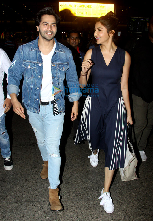 varun dhawan anushka sharma and yami gautam snapped at airport 4