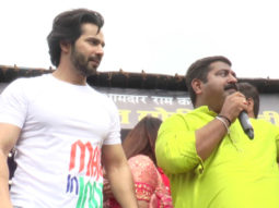 Varun Dhawan SPOTTED at Dahi Handi celebration of 2018