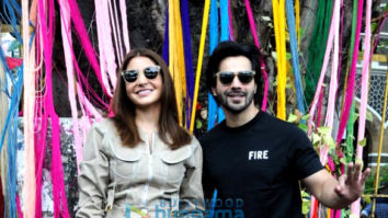 Varun Dhawan & Anushka Sharma promote ‘Sui Dhaaga – Made In India’ at Wilson College