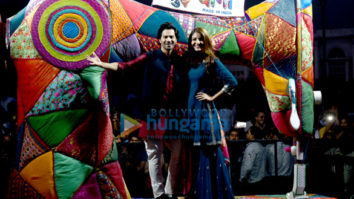 Varun Dhawan and Anushka Sharma snapped during ‘Sui Dhaaga – Made In India’ promotions in Delhi