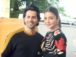 Varun Dhawan and Anushka Sharma snapped promoting Sui Dhaaga – Made in India on sets of India’s Best Dramebaaz
