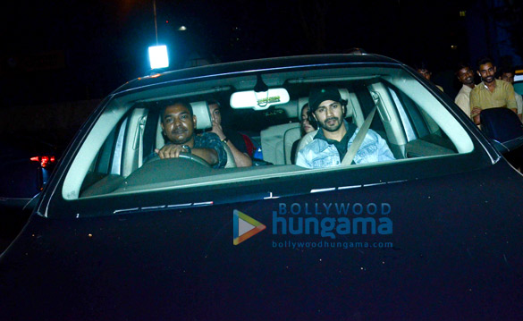 varun dhawan with girl friend and jimmy sheirgill snapped at bandra 5