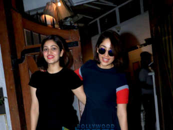 Yami Gautam and Surilie Gautam spotted at Fable in Juhu