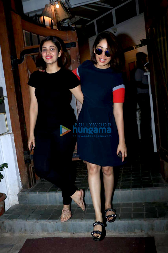 yami gautam and surilie gautam spotted at fable in juhu 4