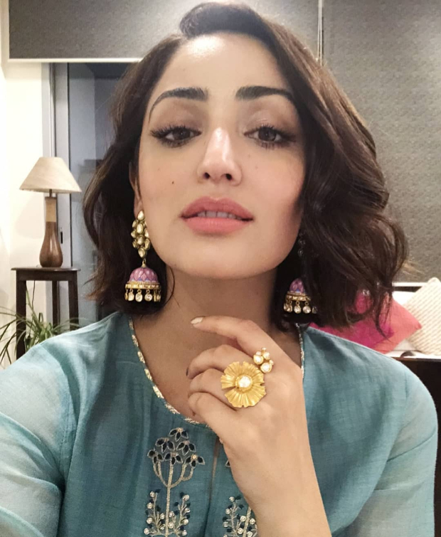 Yami Gautam for Batti Gul Meter Chalu promotions, styled by Aastha Sharma