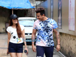 Yuvika Chaudhary and Prince Narula spotted in Bandra