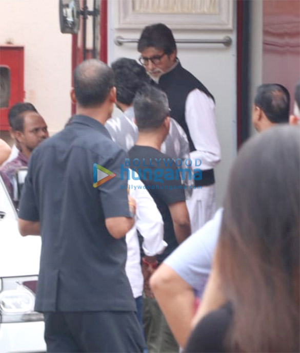 aamir khan john abraham and amitabh bachchan snapped at mehboob studio in bandra 5