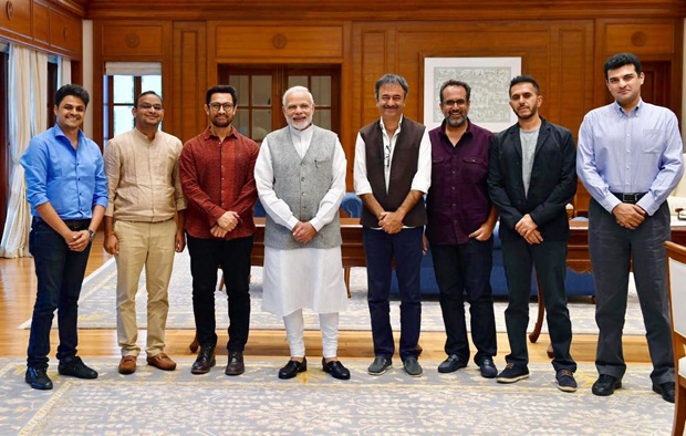 Aamir Khan, Rajkumar Hirani, Ritesh Sidhwani and others meet PM Narendra Modi and this was their request!