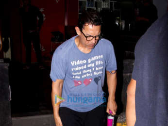 Aamir Khan spotted at spa in Bandra