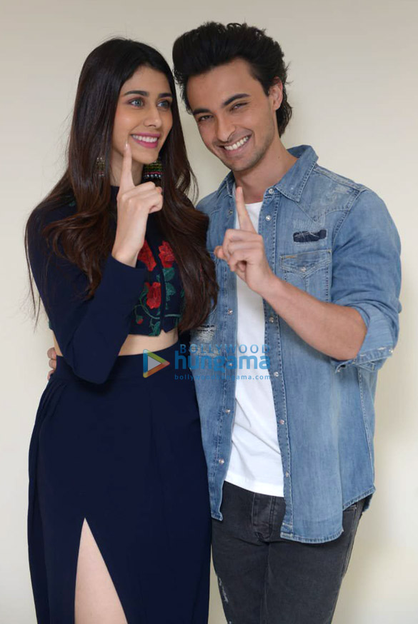 aayush sharma and warina hussain snapped promoting loveyatri delhi 6