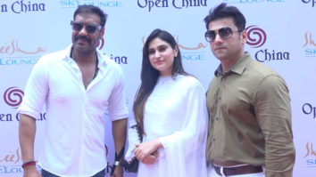 Ajay Devgn as Chief Guest at the opening of new Restaurant