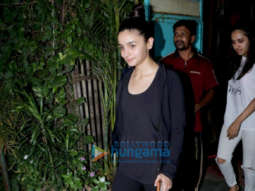 Alia Bhatt snapped at PhysioFlex in Versova