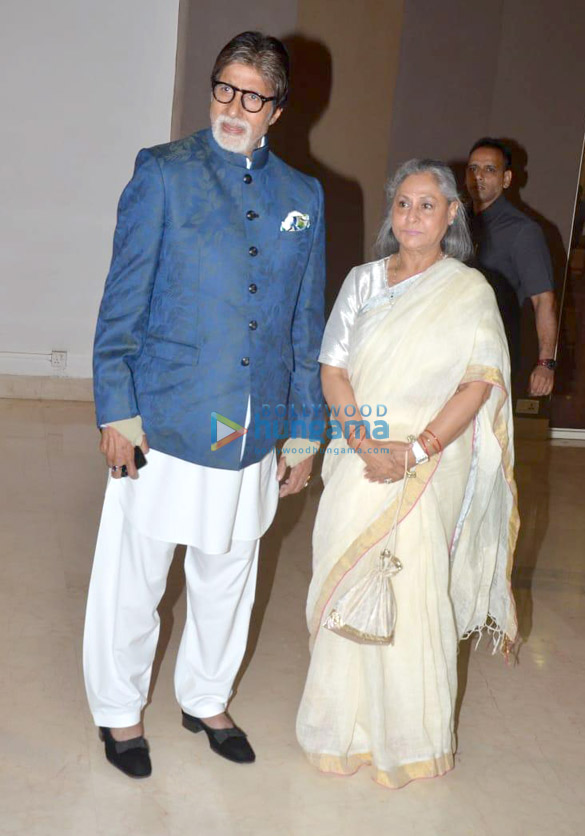 amitabh bachchan karan johar and jaya bachchan grace the launch of shweta nanda bachchans book paradise towers 2