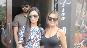 Amrita Arora and Khushi Kapoor snapped at Bastian