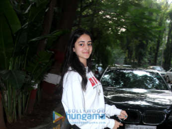 Ananya Pandey spotted in Bandra