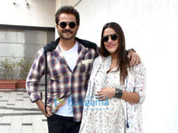 Anil Kapoor snapped on sets of No Filter with Neha Dhupia