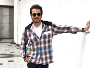 Anil Kapoor snapped on sets of No Filter with Neha Dhupia