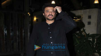 Anil Kapoor spotted at a clinic in Bandra