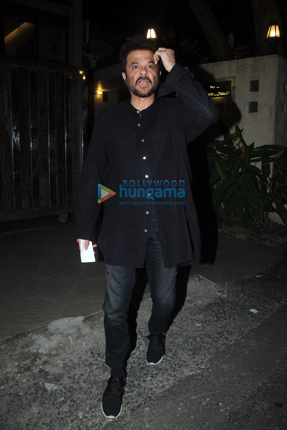 Anil Kapoor spotted at a clinic in Bandra Anil Kapoor spotted at a clinic in Bandra