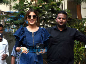 Anushka Sharma snapped at Aanand L. Rai's office