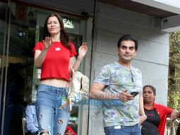 Arbaaz Khan and his girlfriend spotted at Bandra