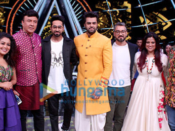 Ayushmann Khurrana snapped on sets of Indian Idol