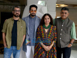 Badhaai Ho team snapped in Delhi