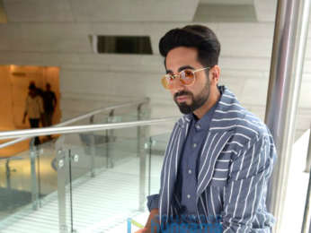 Badhaai Ho team snapped in Delhi