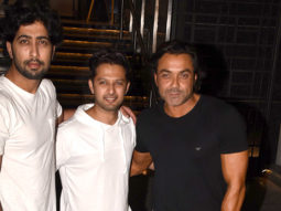 Bobby Deol, Vatsal Sheth spotted in Bandra