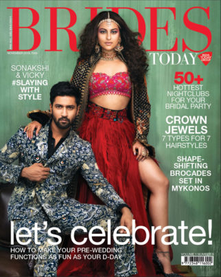 Sonakshi Sinha and Vicky Kaushal On The Cover Of Brides Today, Nov 2018