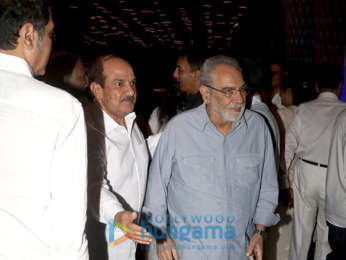 Celebs attend the prayer meet of late Krishna Raj Kapoor at Sahara Star hotel