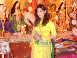 Chitrangda Singh visits Durga Puja pandal