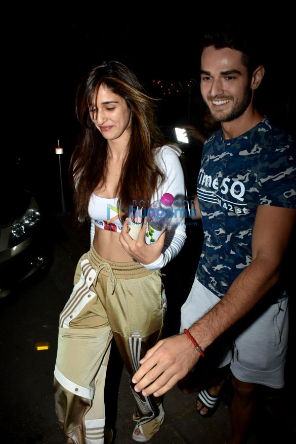 disha patani spotted after salon session in bandra 2