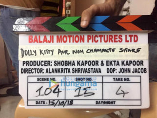 On The Sets Of The Movie Dolly Kitty Aur Woh Chamakte Sitare