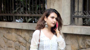 Fatima Sana Shaikh spotted at Excel Entertainment office