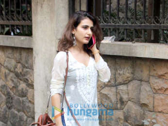 Fatima Sana Shaikh spotted at Excel Entertainment office