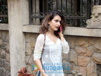 Fatima Sana Shaikh spotted at Excel Entertainment office